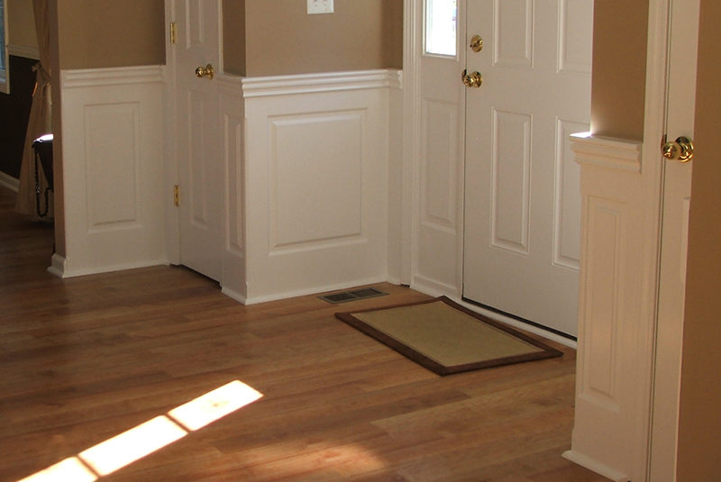 Staircase Foyer Wainscoting Ideas From Wainscoting America Customers