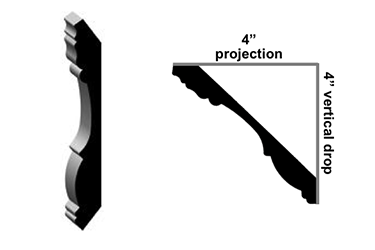 5 9⁄16" Crown Molding