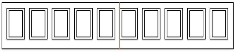 One Piece CNC Wainscoting has no seams up to 8 Feet and only 1 seam up to 16 Feet