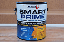 Smart Prime by Zinsser Smart Prime by Zinsser is a great primer that covers well with one coat.