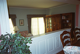 Classic Raised Panel Wainscoting in a Dining Room in Fairfax VA