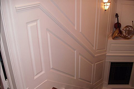 Wainscoting Panel Classic Raised Panel Staircase Seattle Washington WA by Wainscoting America 6547