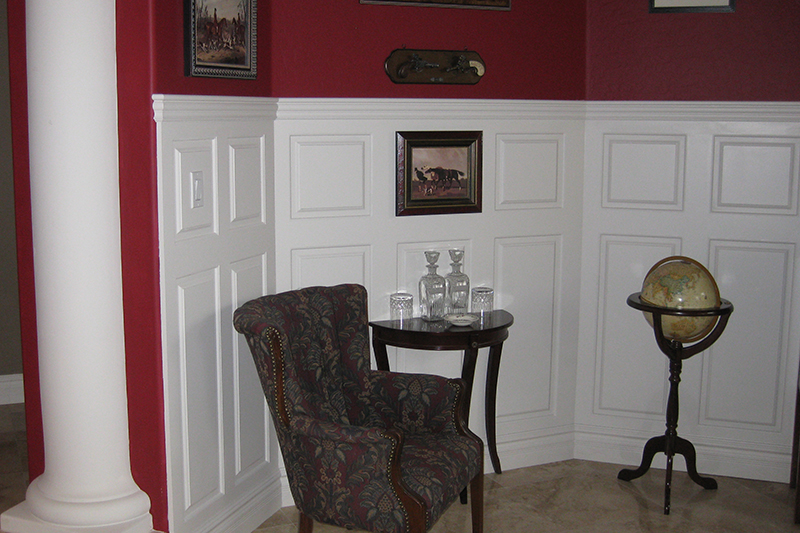 60 Tall Double Panel Wainscoting, How Tall Should Wainscoting Be In A Dining Room