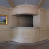 Curved Raised Panel Wainscoting Bar