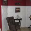 Beautiful dining room with double stacked wainscoting