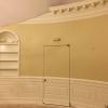 Wainscoting with hidden door.  Replica Office by Oval Office Design LLC.