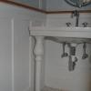 Beaded Recessed Wainscoting in a half bathroom