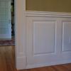 Top Cap Cut at Casing - Did not use special return. Installed in Closter, NJ. Beaded Raised Wainscot Panels with a Beaded Recessed Pilaster.