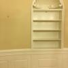 Beautiful Oval Office Raised Panel Wainscoting with Bookcase and Shell Motif.  This beautiful motif can be purchased at Oval Office Design LLC.