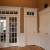 Pediment Heads and Pilasters in a hallway